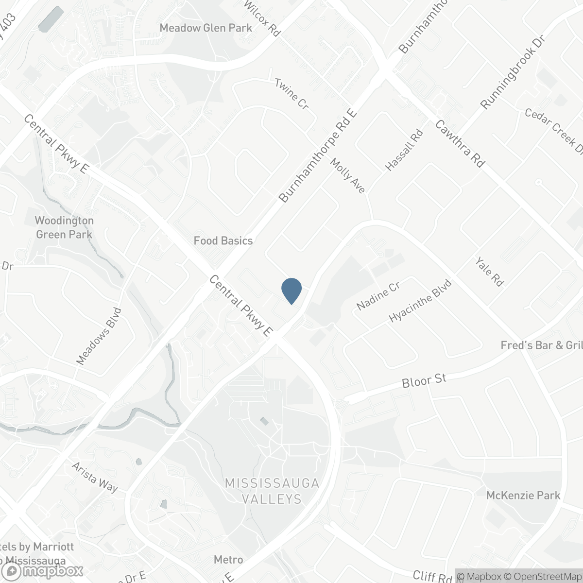 #103 - 1180 MISSISSAUGA VALLEY BOULEVARD, Mississauga, Ontario L5A 3M9